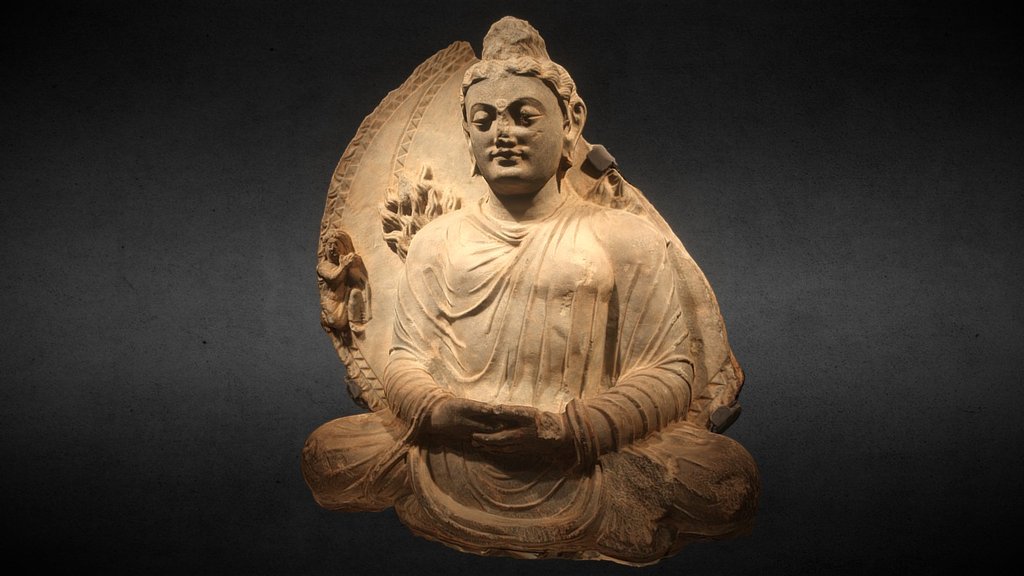 Israel Museum: Buddha 3rd-4th Century)