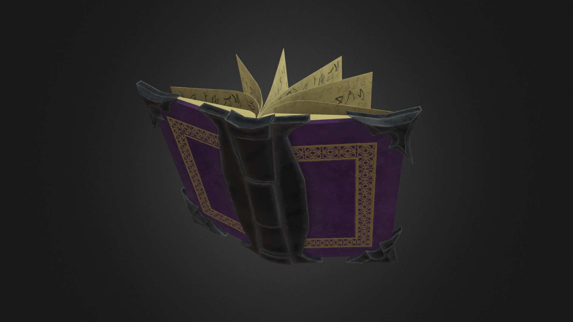 Stylised conjuration book
