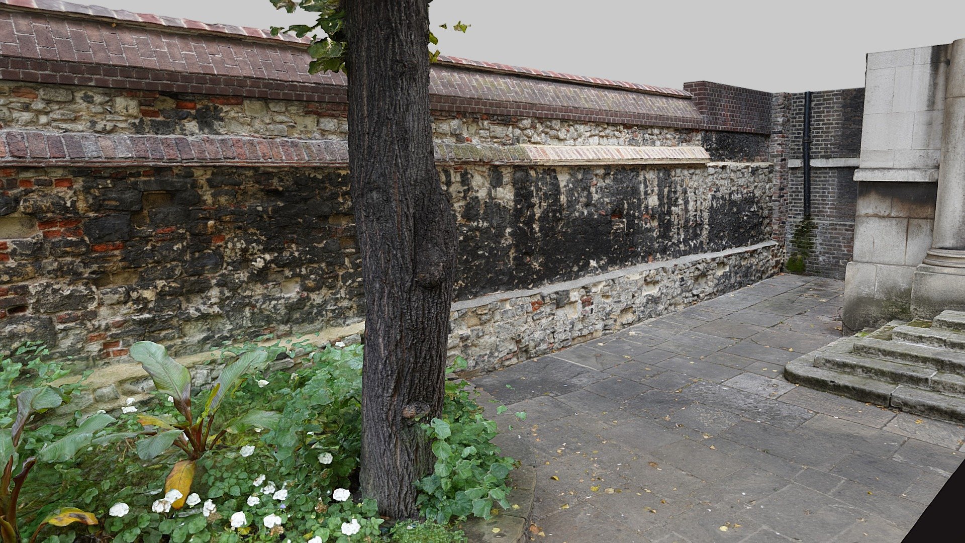 London Roman Wall All-Hallows-On-The-Wall 2022
