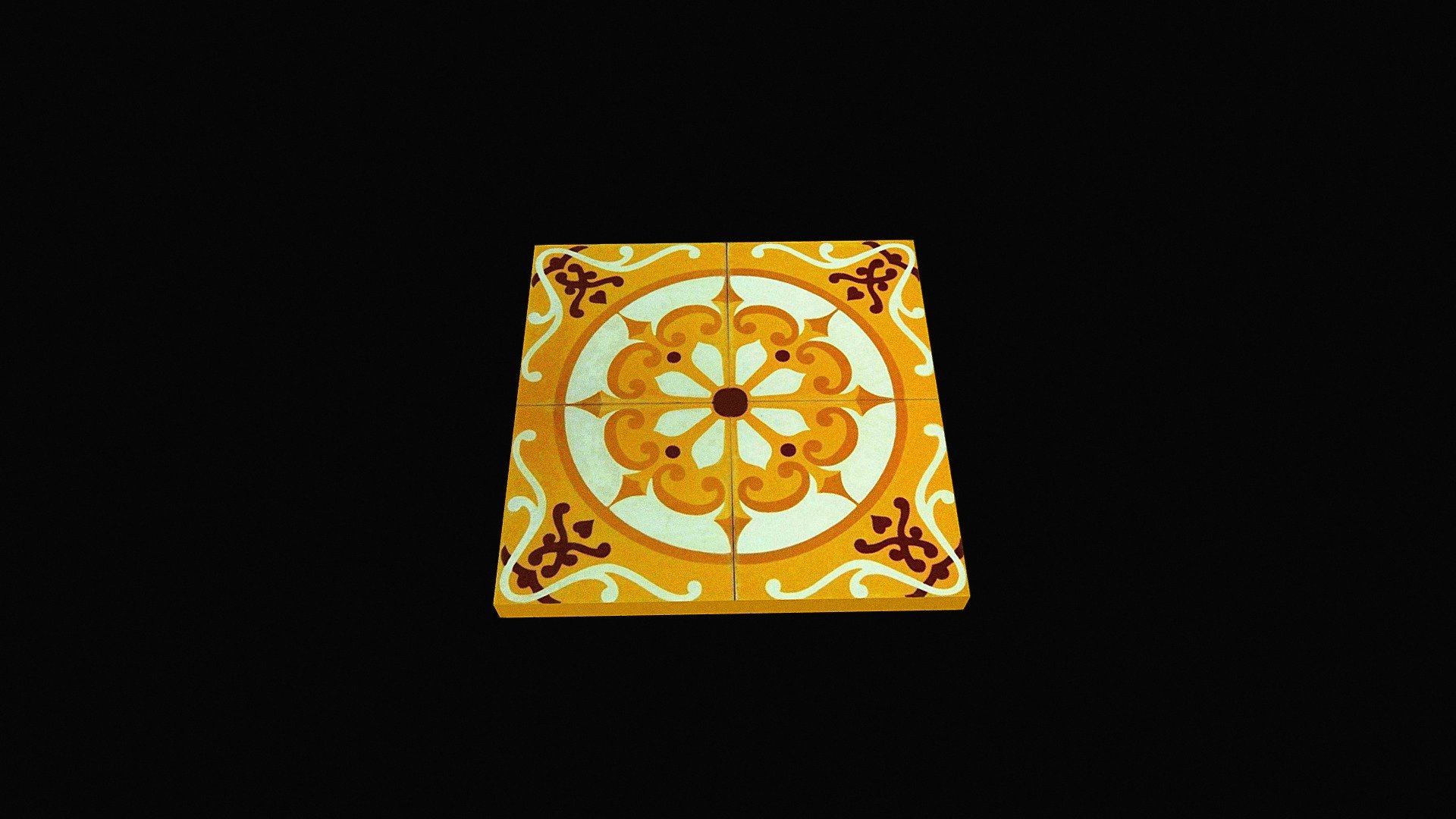 Vietnamese Tile Background