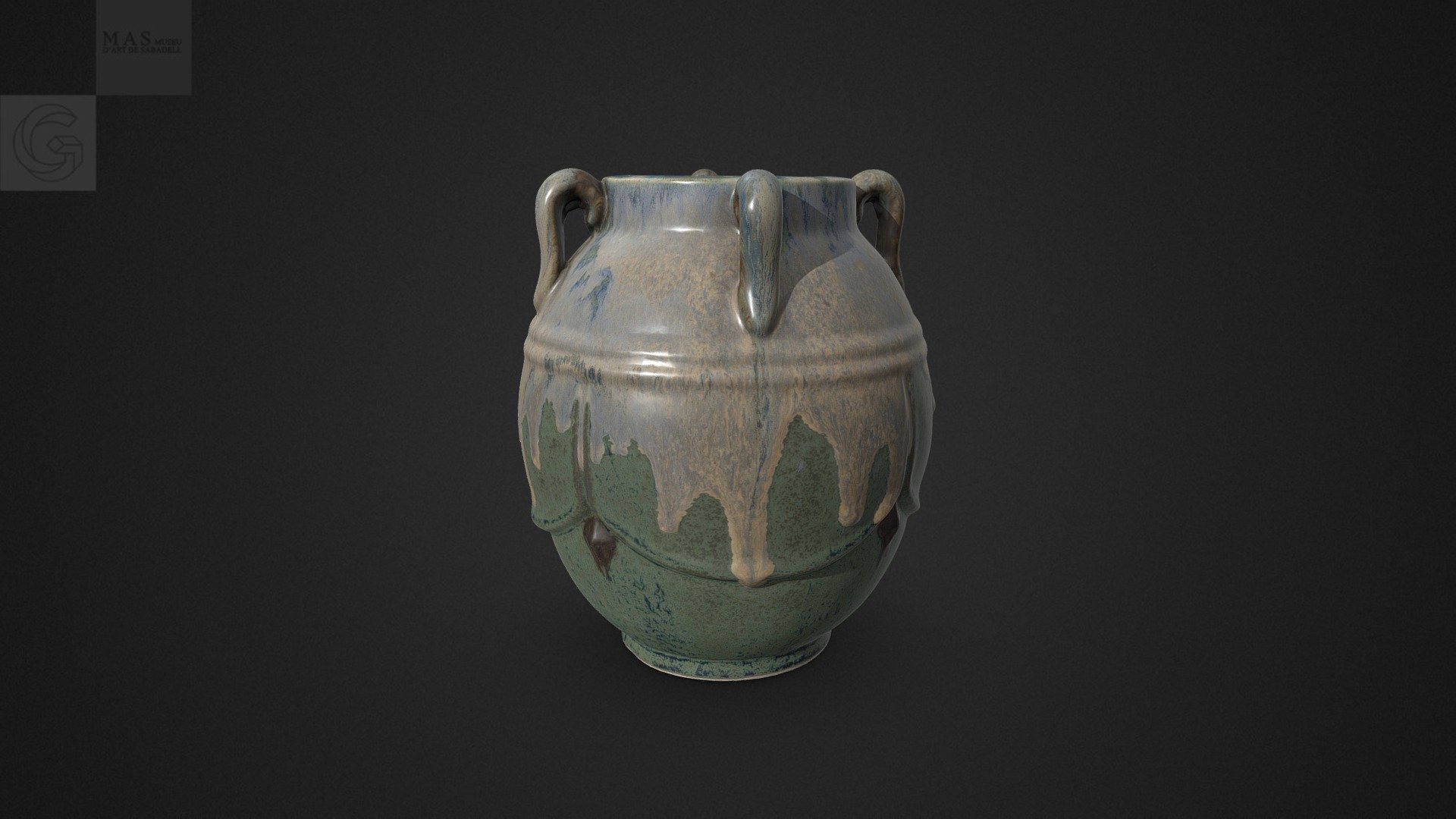 Gerro amb nanses, Museu d’Art de Sabadell