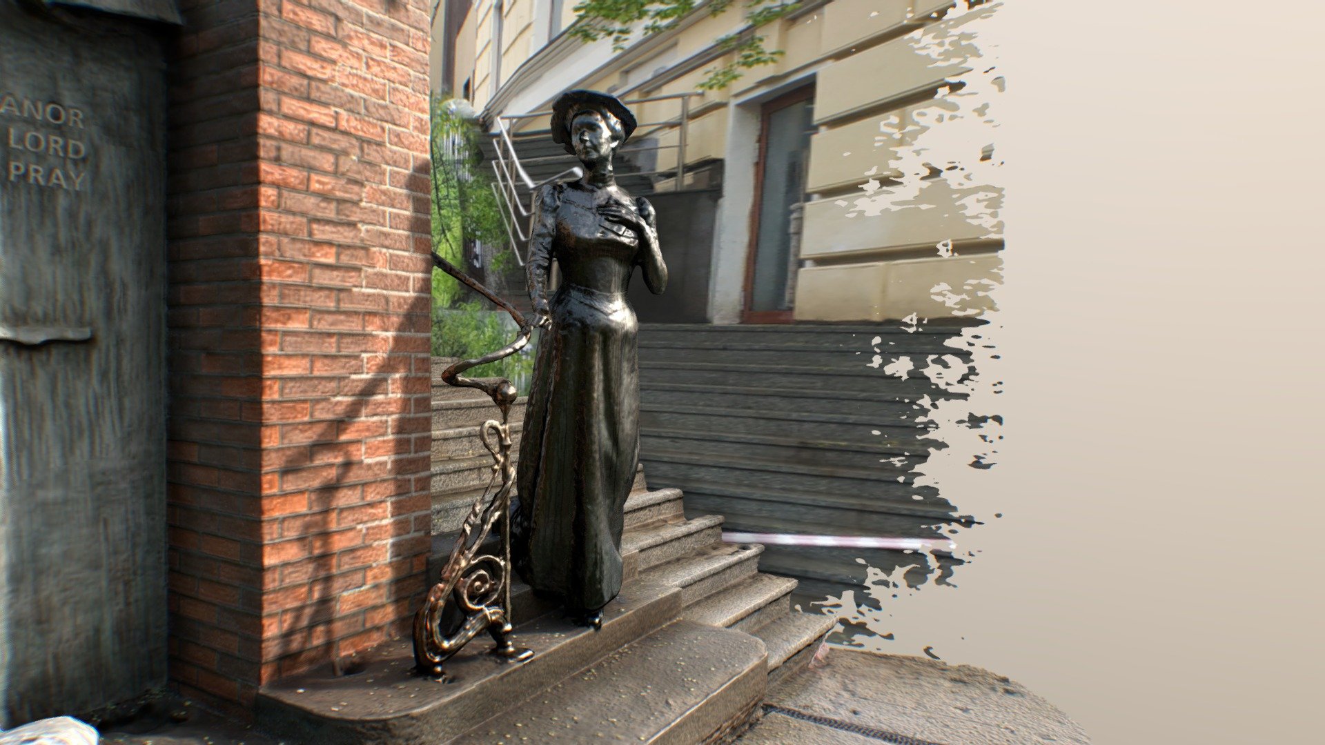 Eleanor Lord Pray monument Vladivostok, Russia