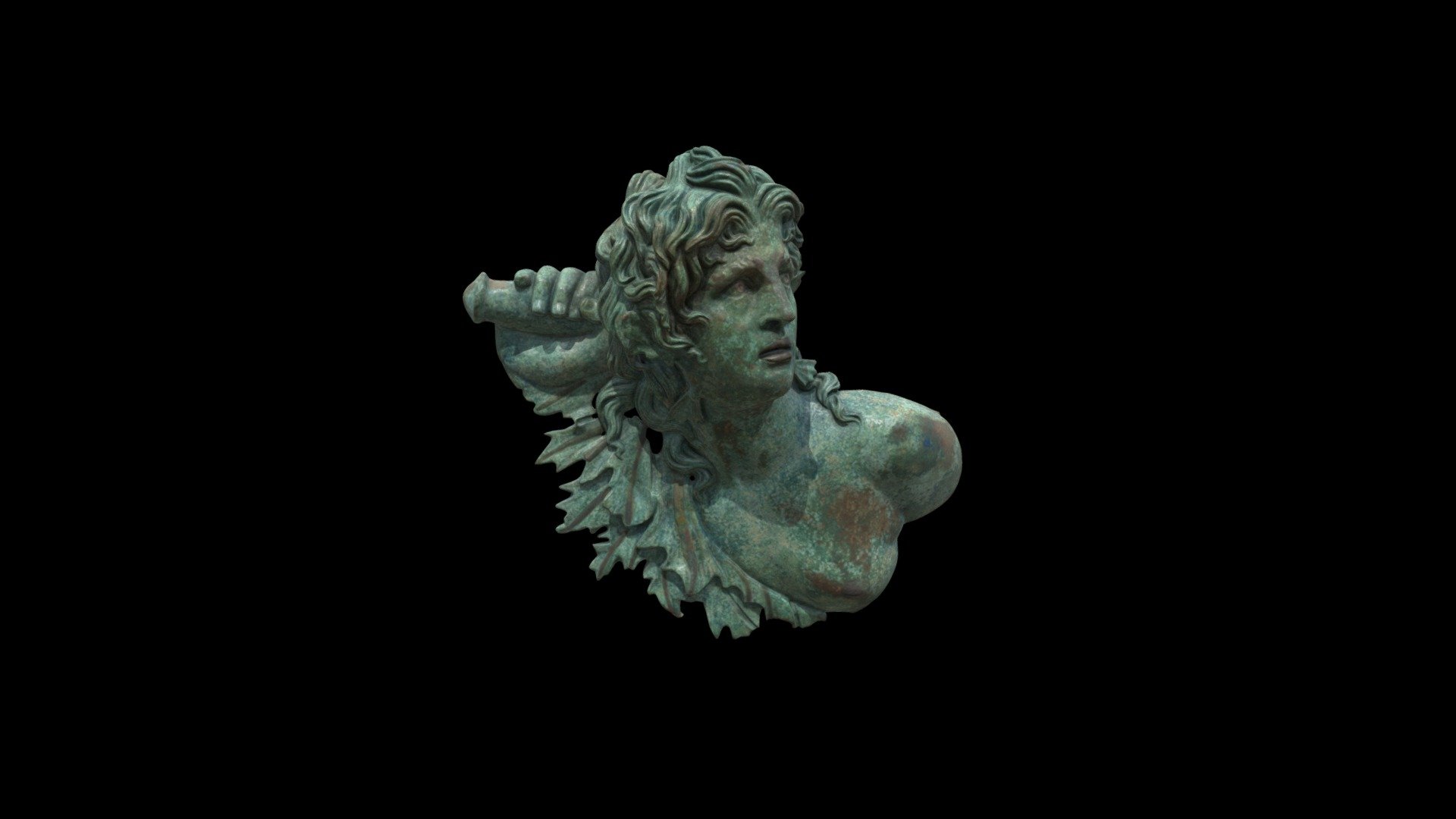 1985.184 Tritoness or Scylla Relief Applique
