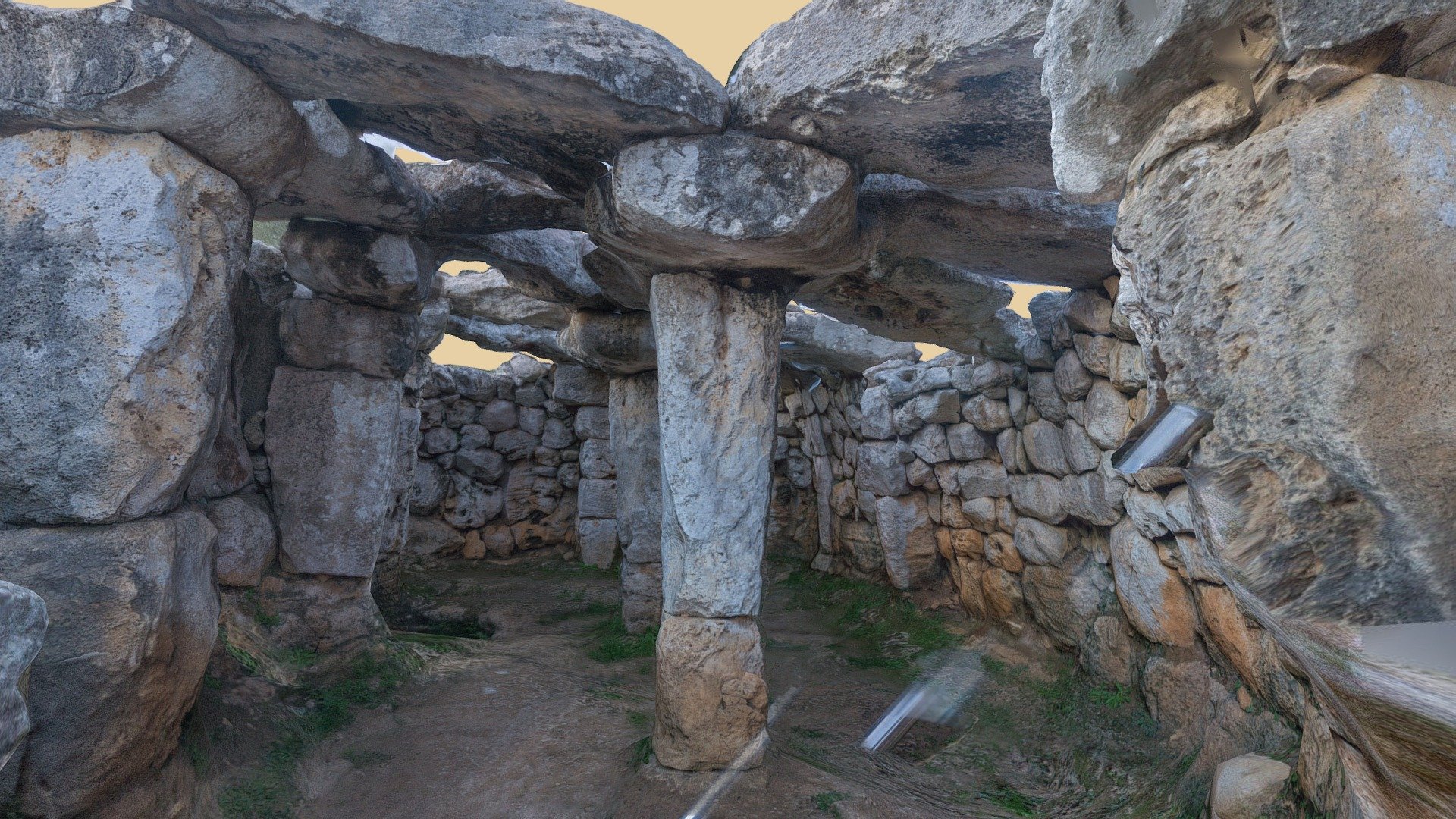 Torre d'en Galmés_Sala Hipóstila