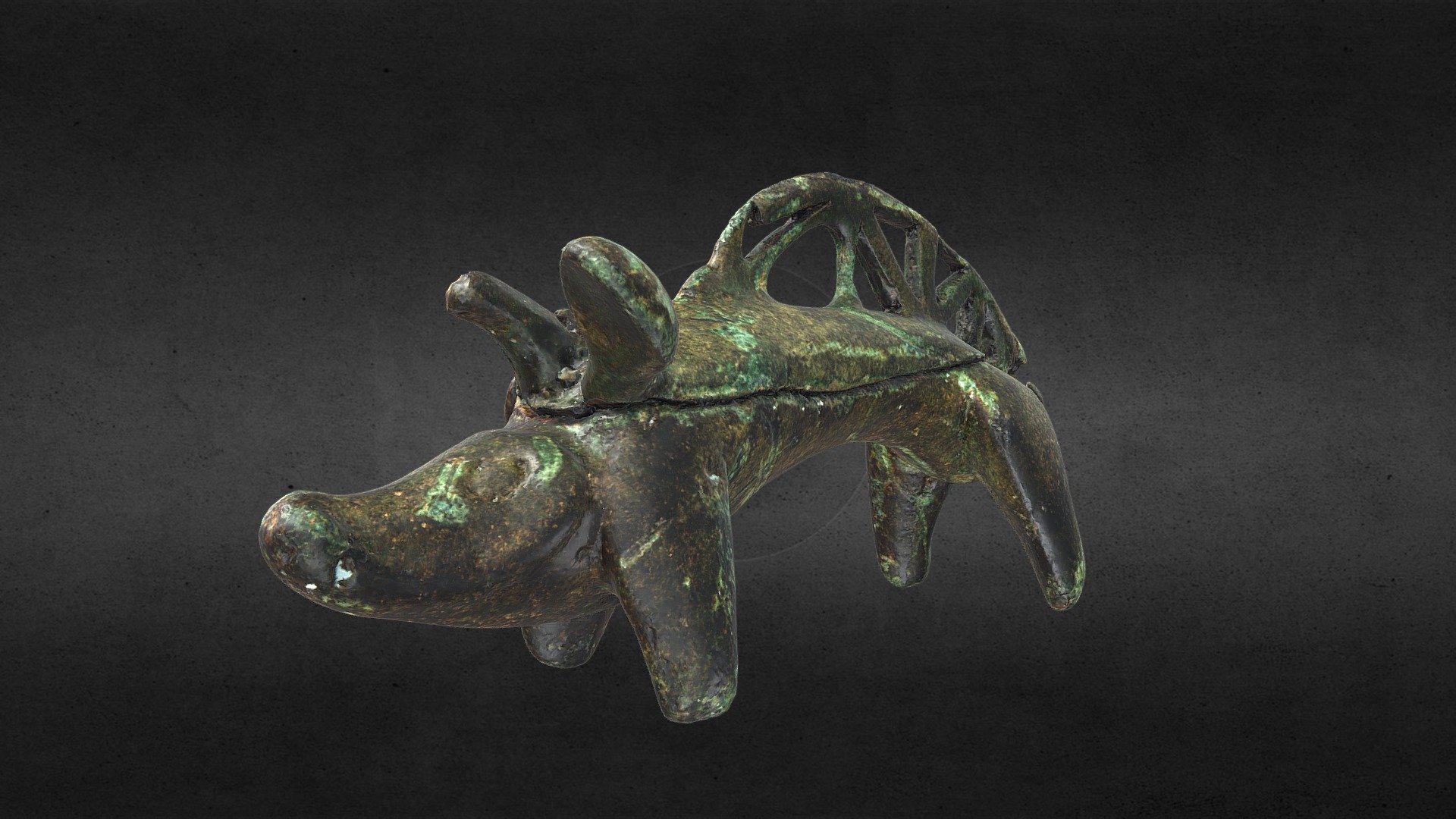 041 Eberfigur / Boar figurine