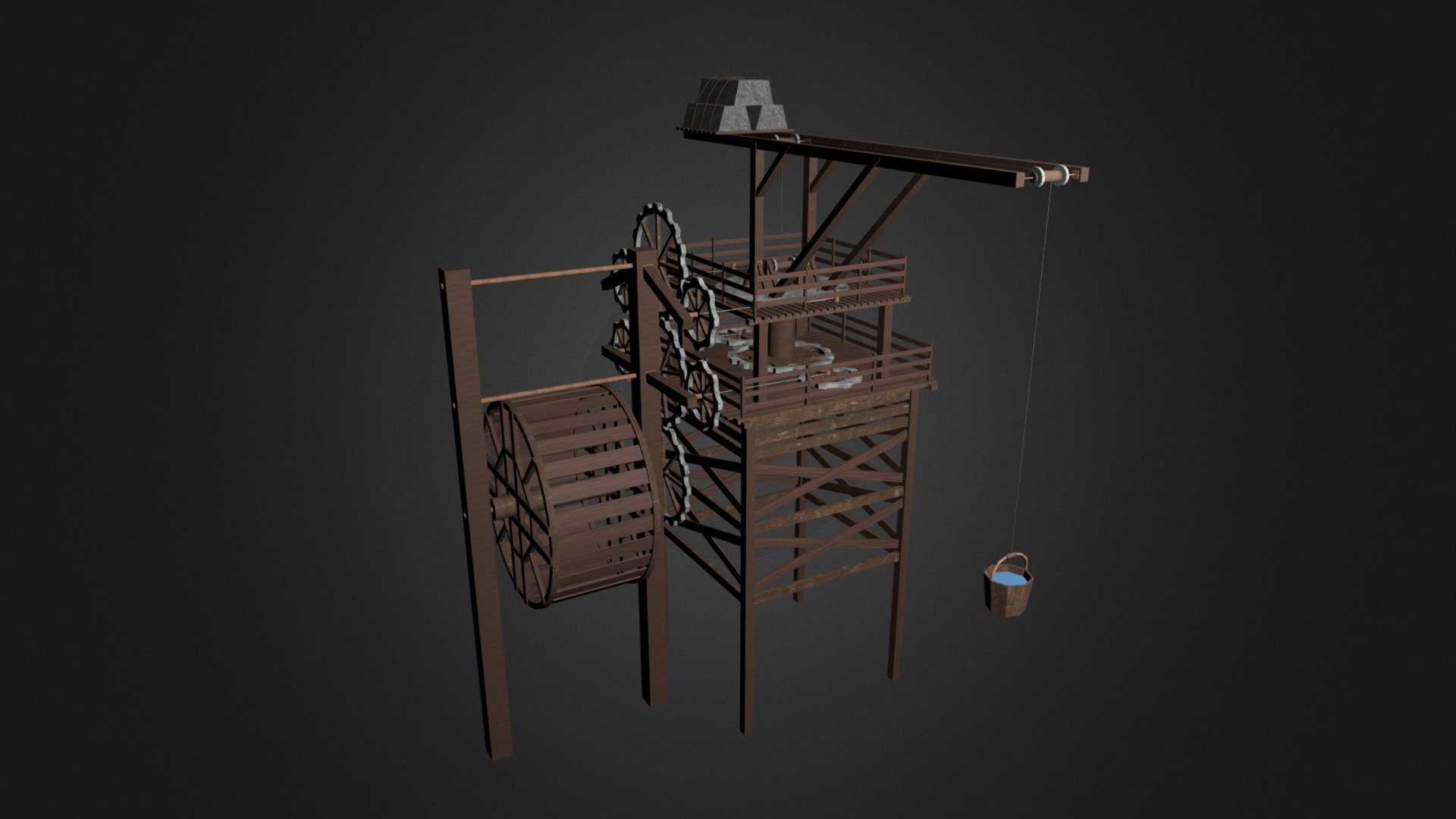 Medieval Water Crane