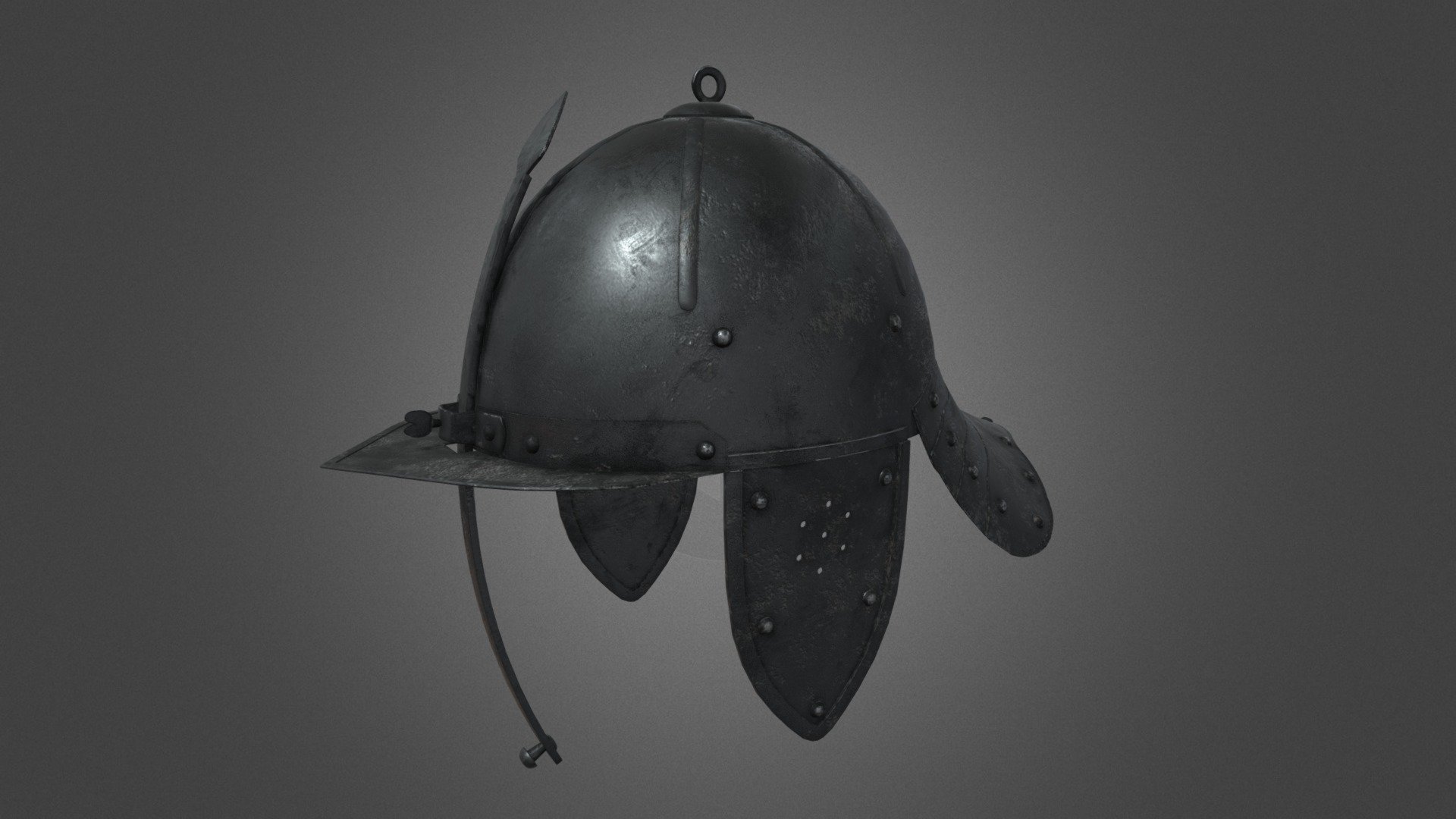 17th century Dutch Zischägge helmet