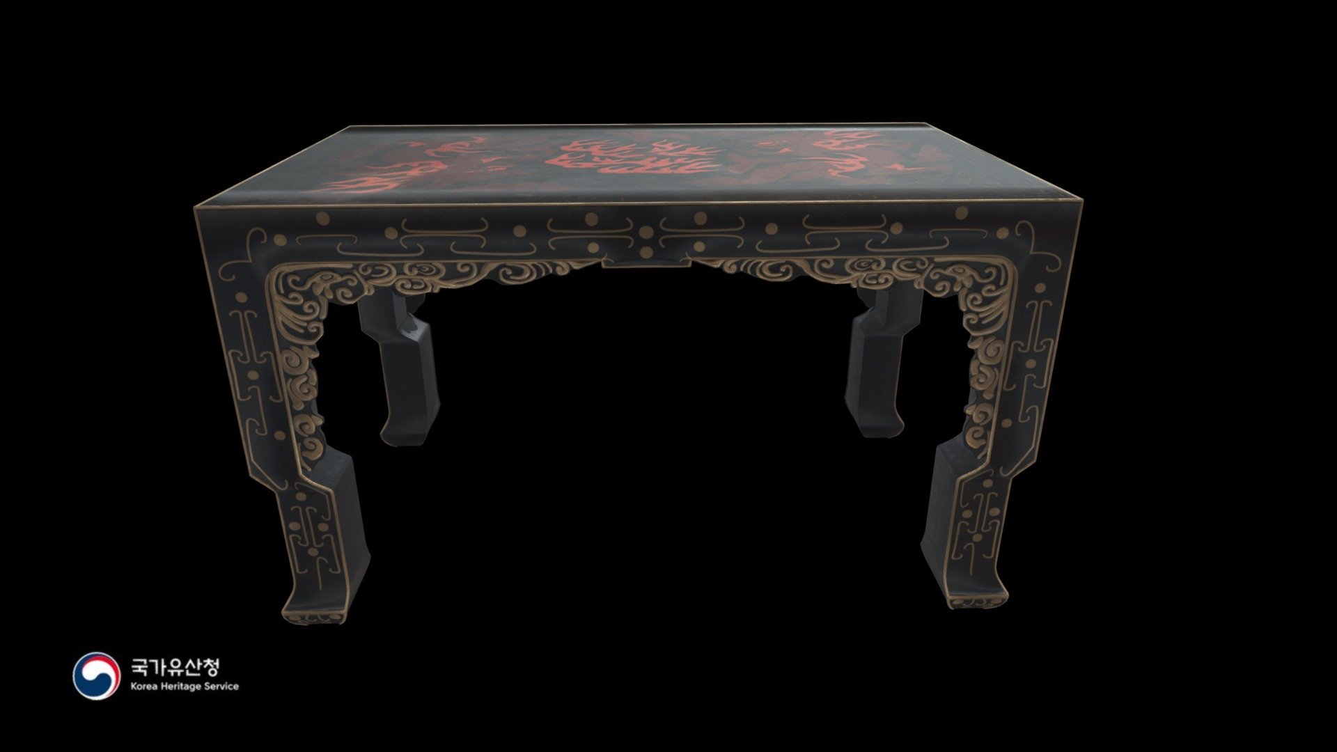 Gyeongbokgung_Sajeongjeon_Desk