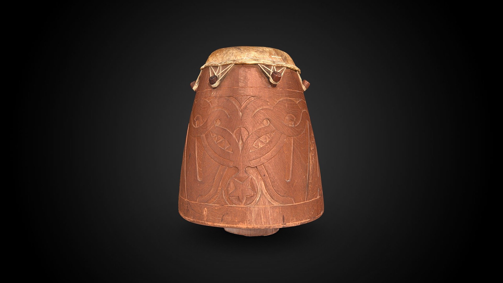 Drum, mid 20th C CE