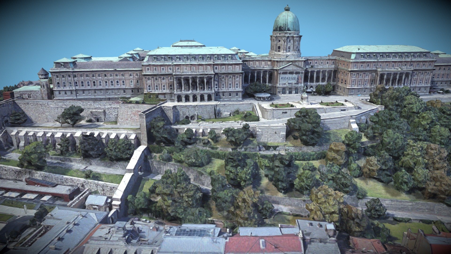 Buda Castle, Budapest, Hungary
