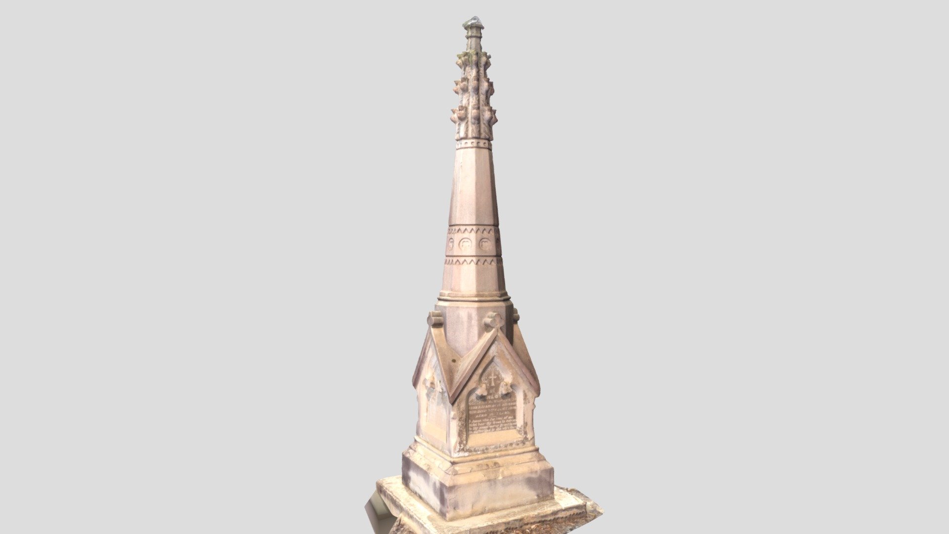 Gothic Memorial Spire - Rookwood Cemetery Sydney