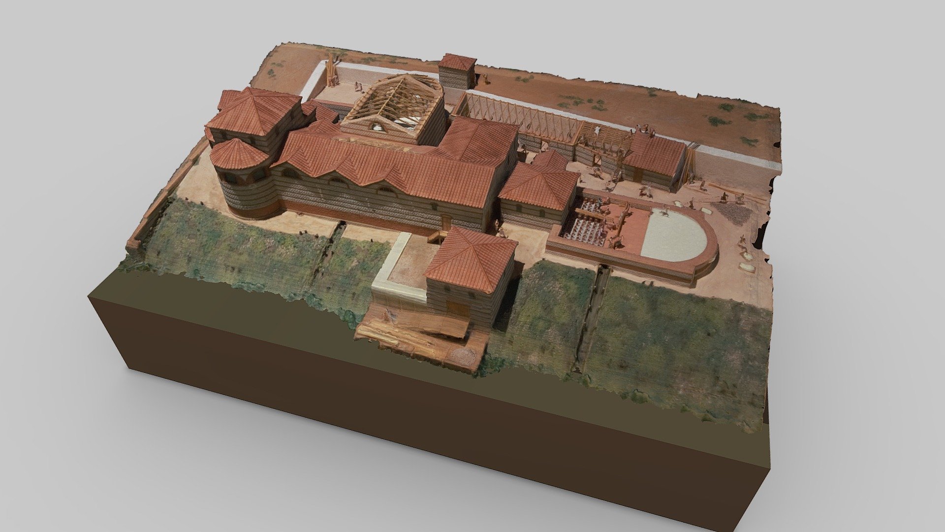 Roman Baths Model