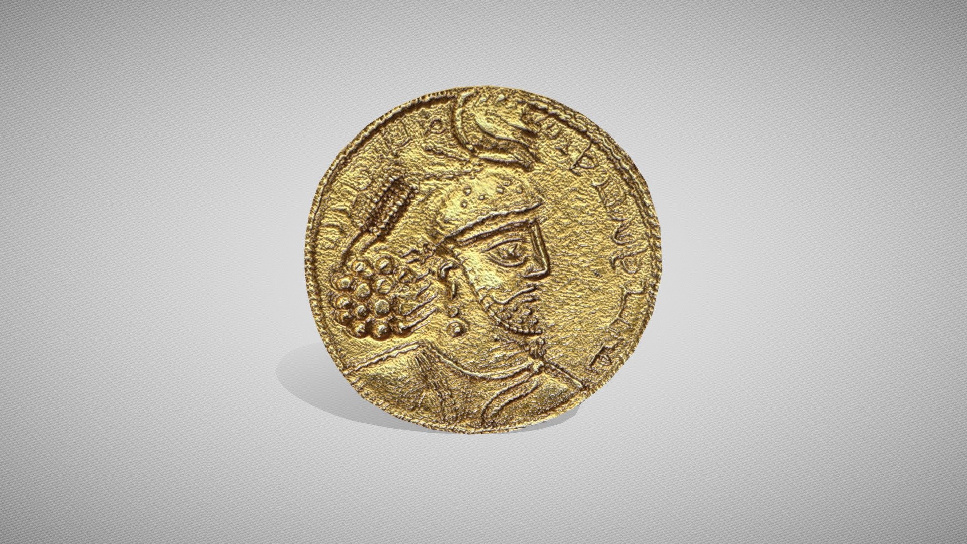 Gold coin of the Sasanian Kingdom
