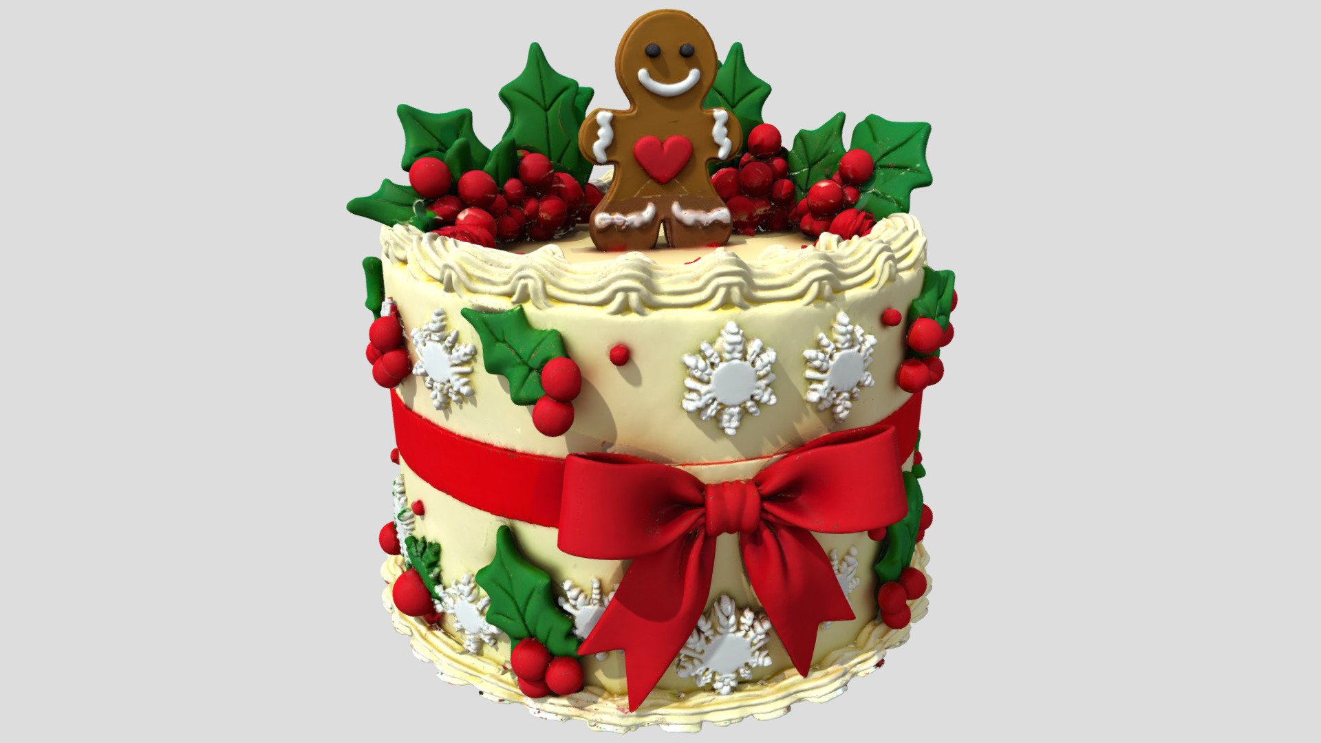 Gingerheart Glow Christmas Cake