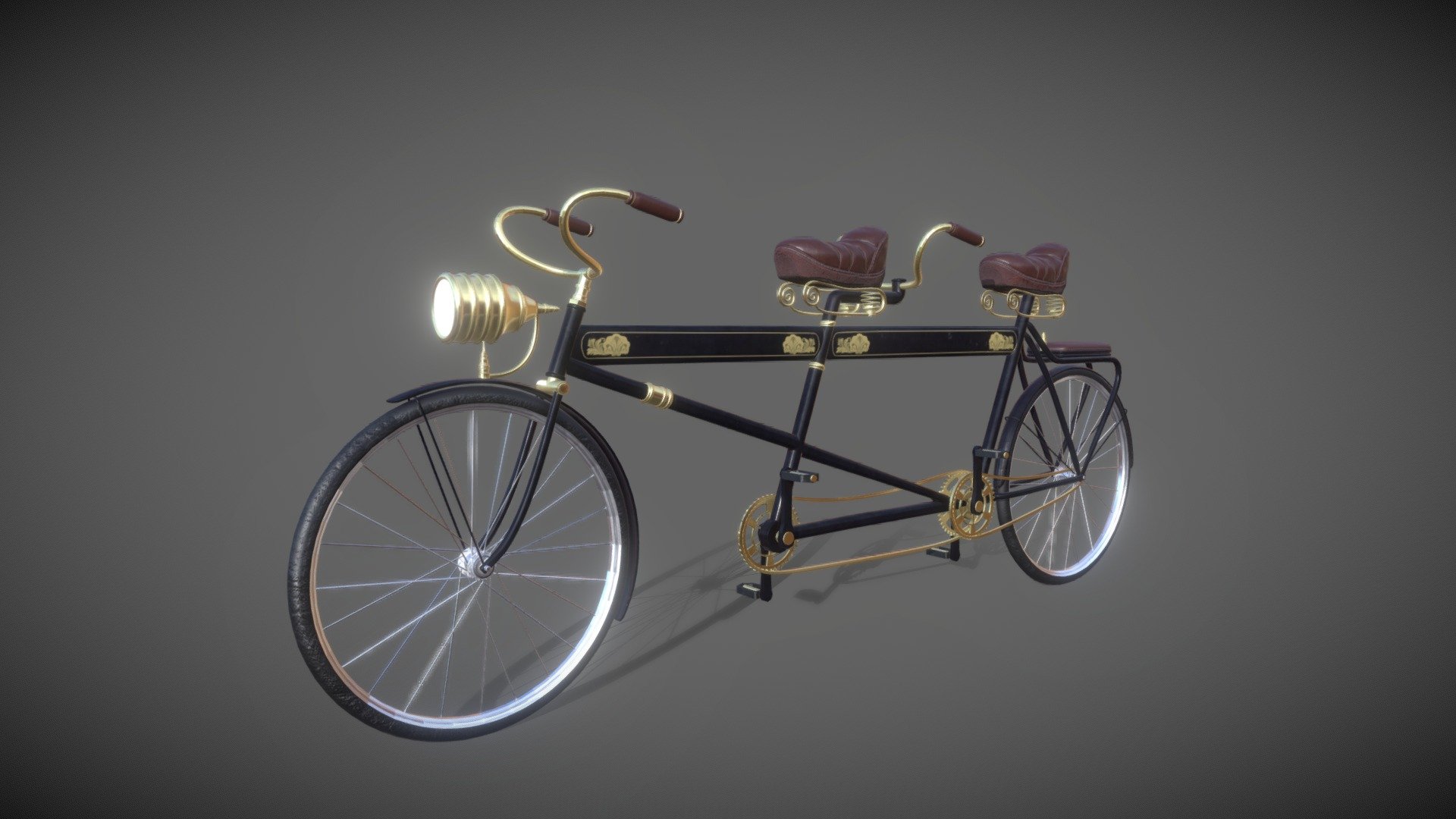 Tandem bicycle