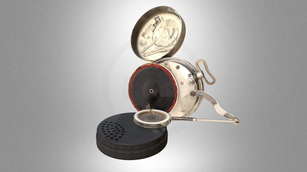 Mikiphone pocket phonograph