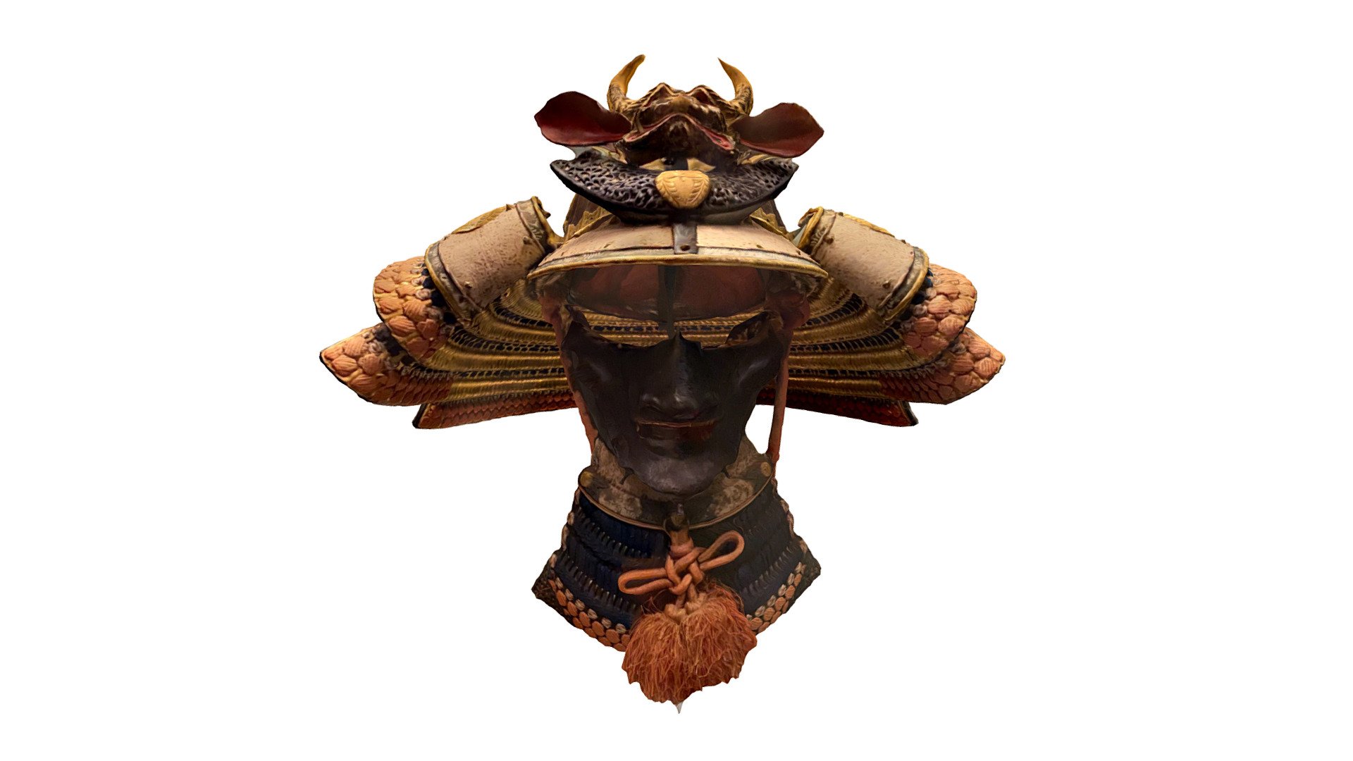 Samurai Helmet - 3D Scan