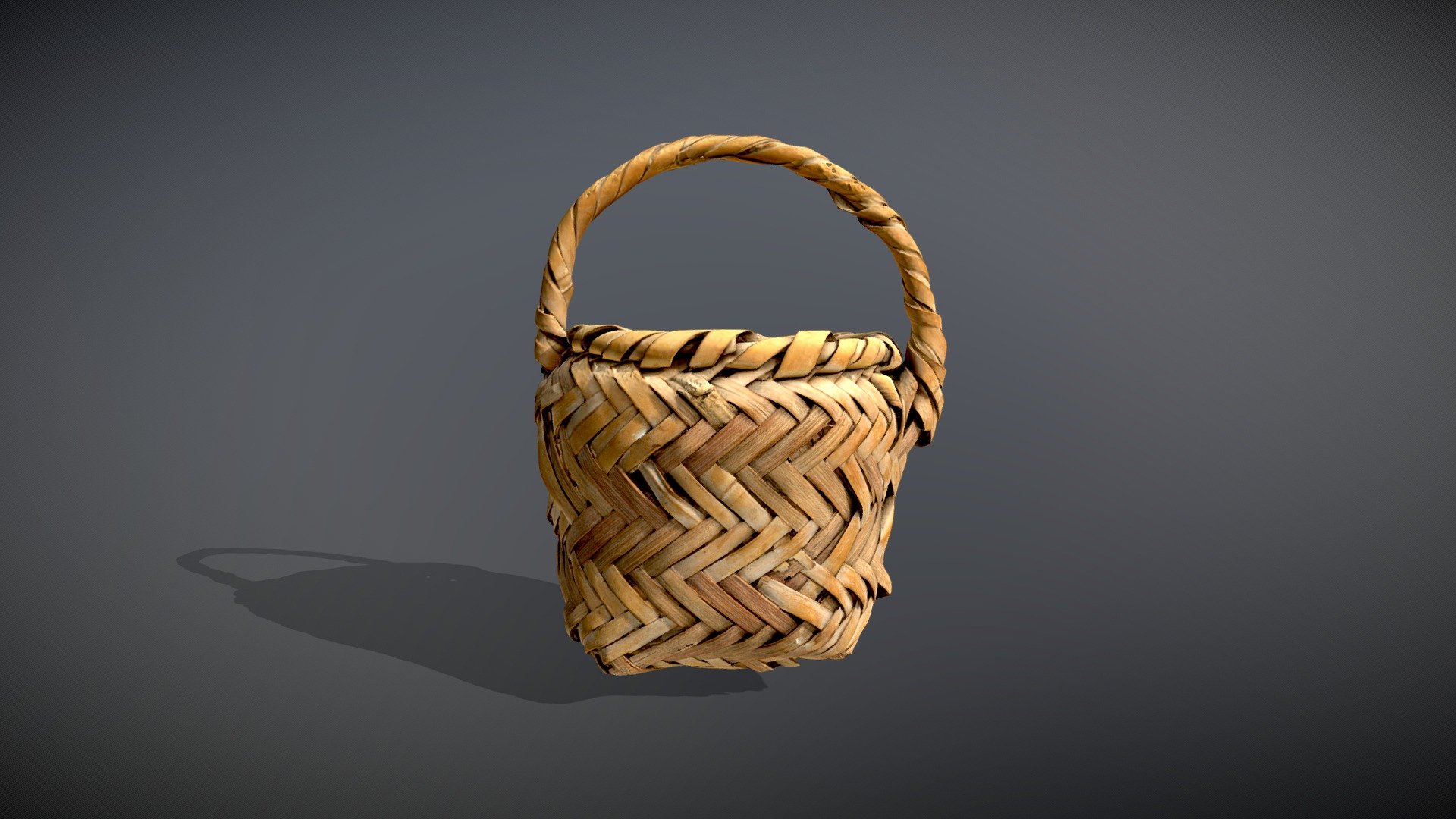 Choctaw Cane Basket