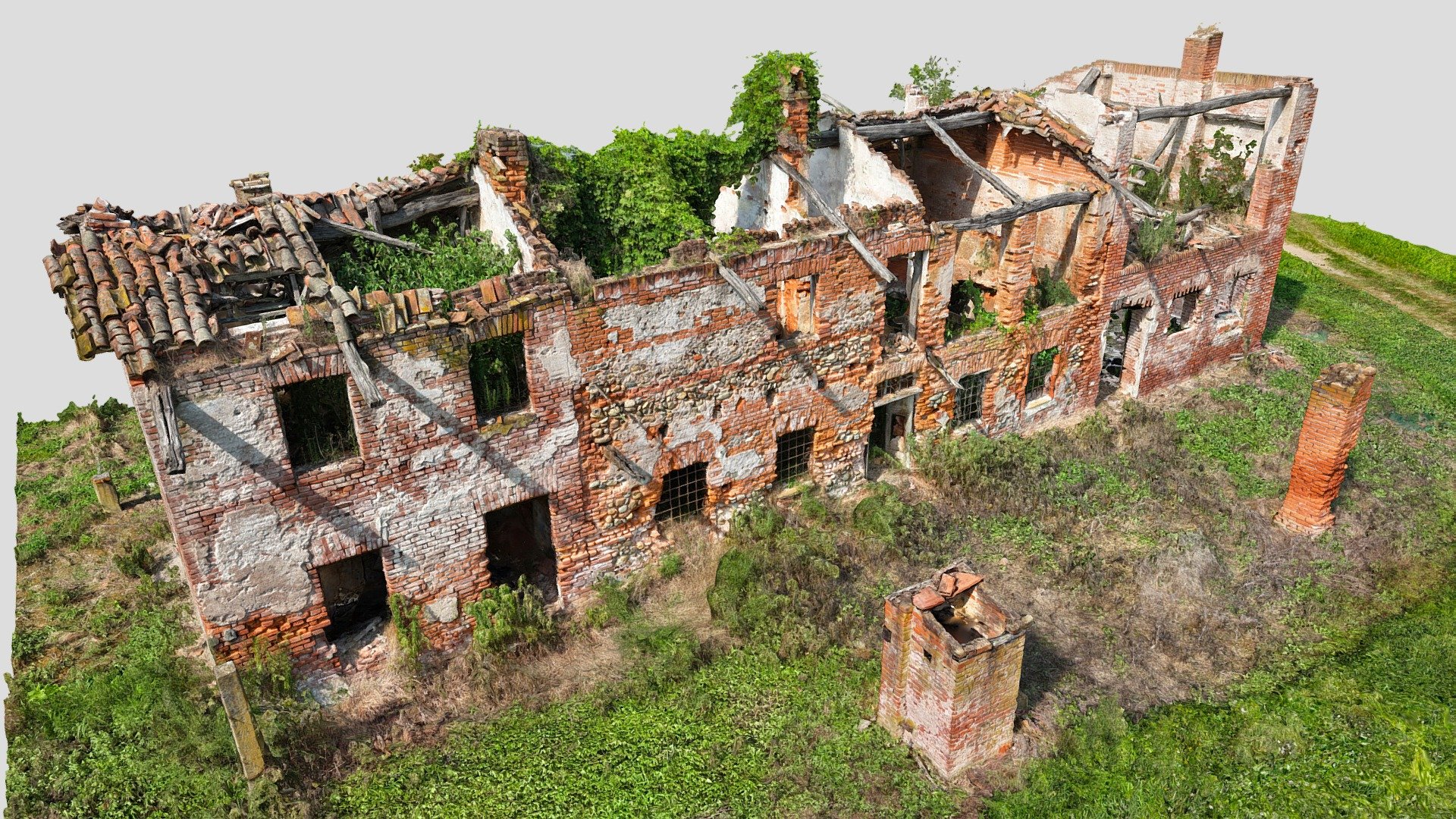 Cascinale abbandonato a Rovasenda
