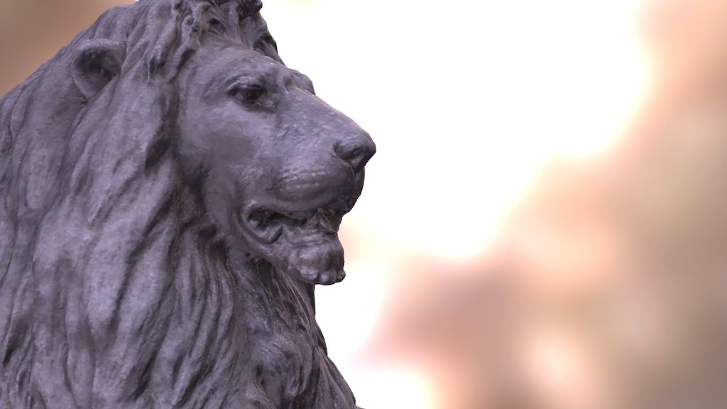 Nelson's Column Lion (Quick and Dirty)