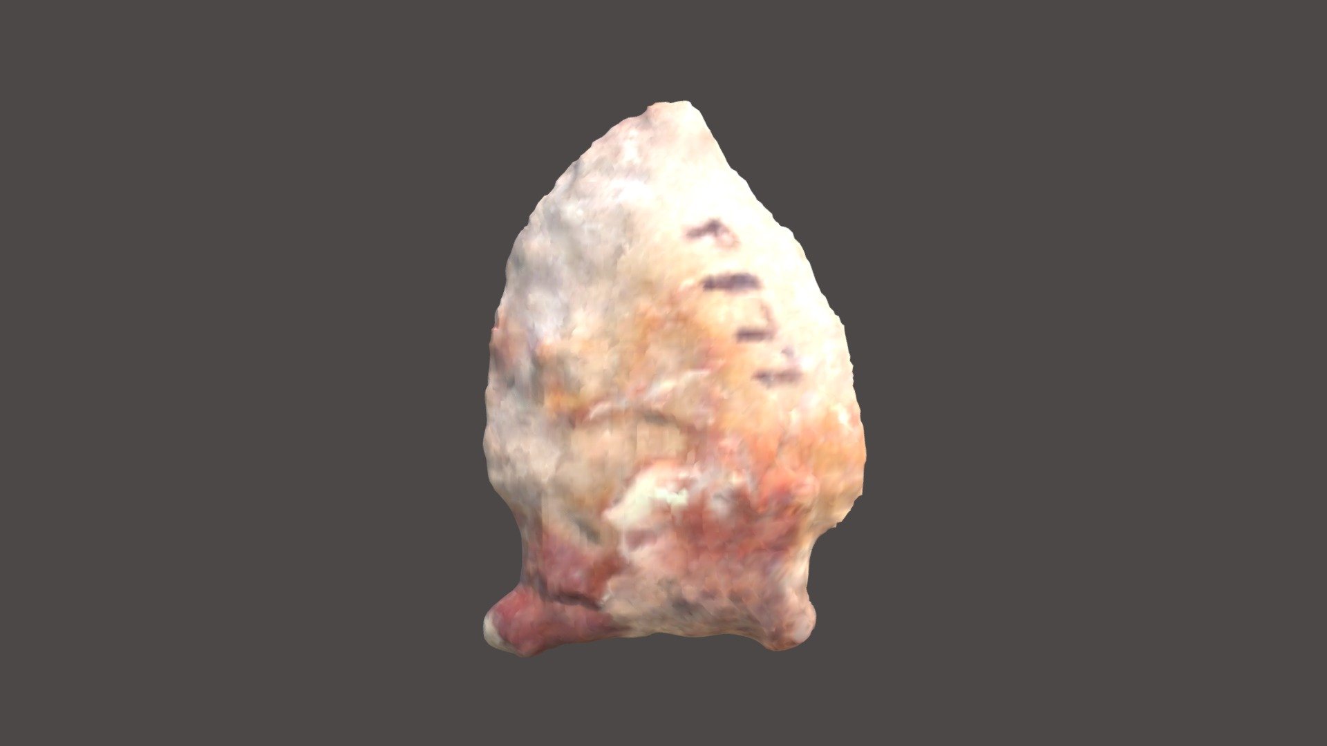 FR033, Late Archaic, Brewerton ear notched point