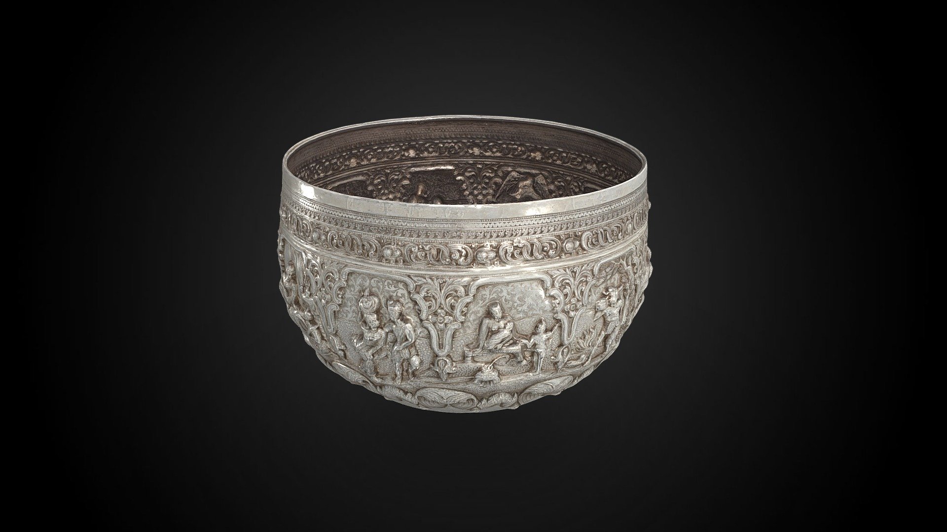 Silver Offering Bowl, c. 1880 CE