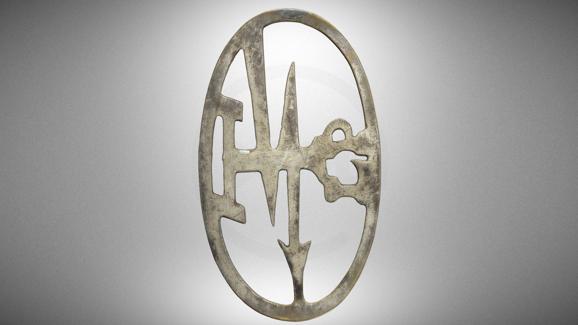 Badge of the telephone unit