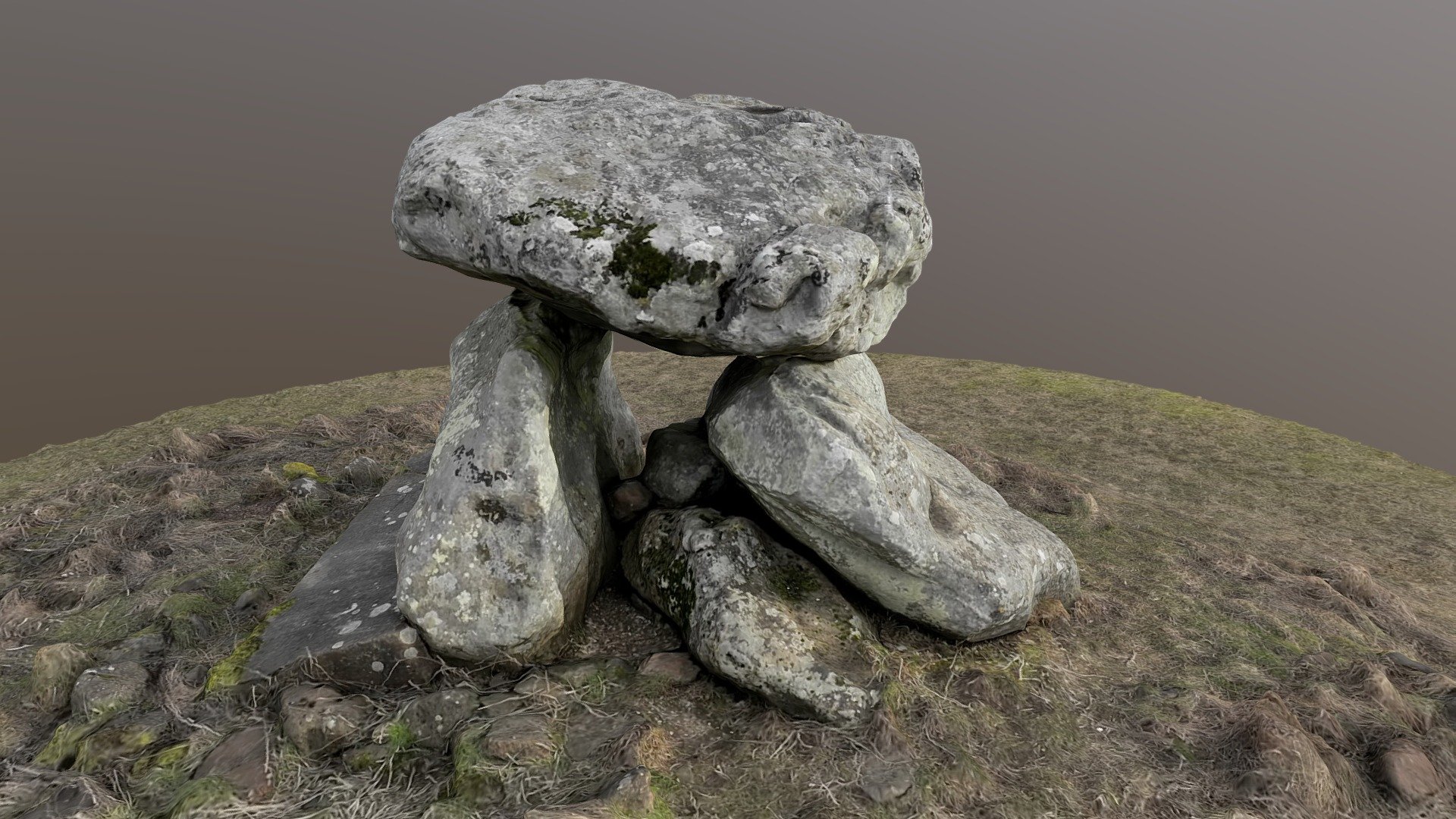 The Devil's Den neolithic burial chamber