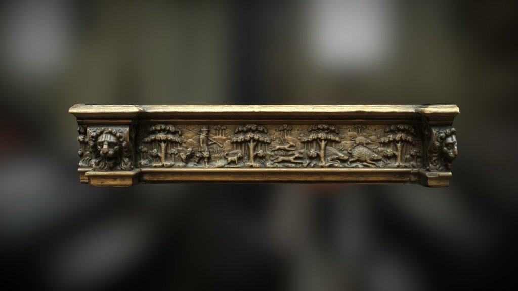 Ornamental cabinet [detail], Rijksmuseum