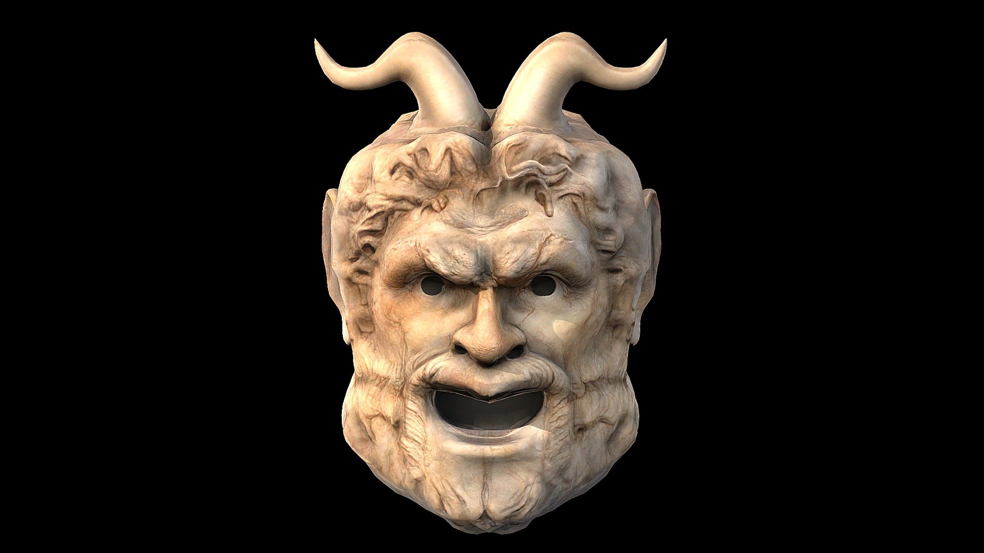 Satyr Roman Mask