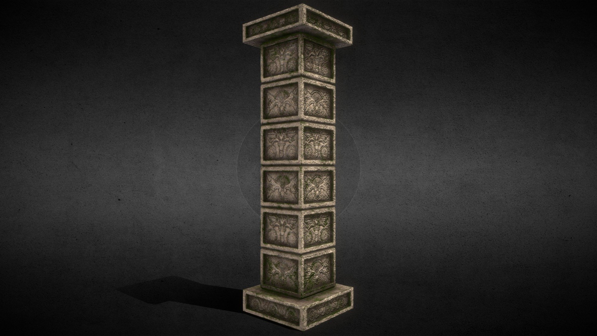 Ancient Stone Pillar_A