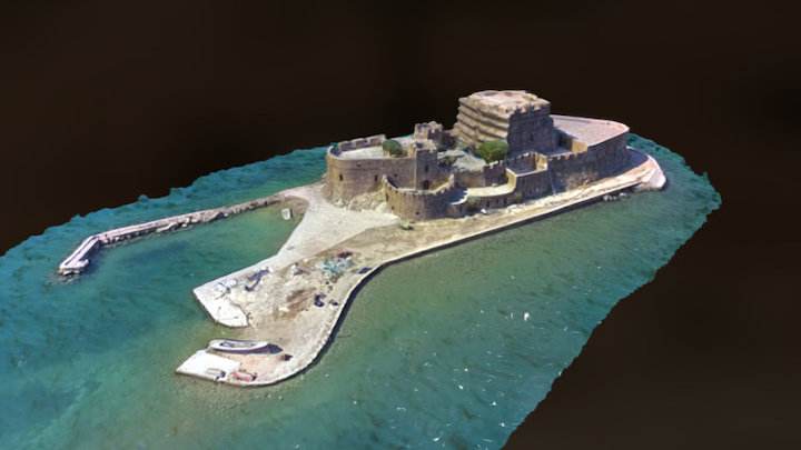 Castle of Bourtzi, Nafplion Greece