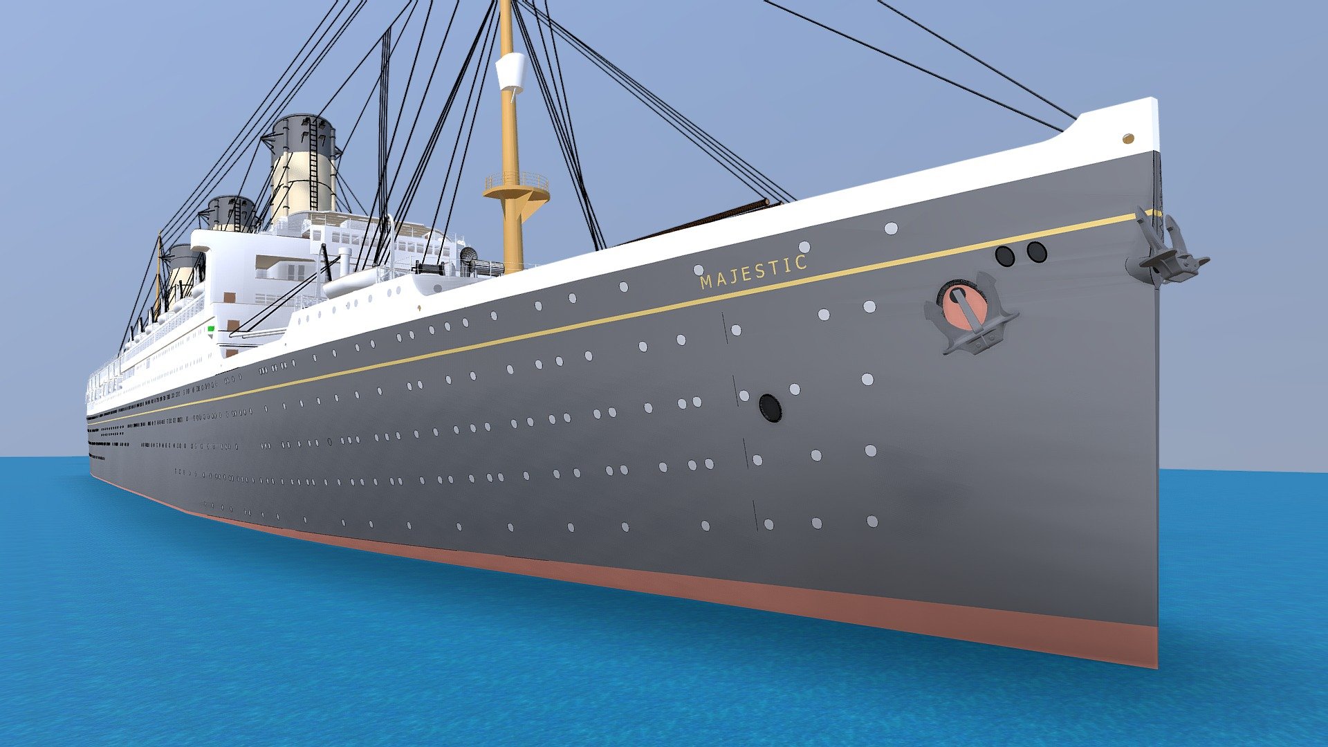 RMS  Majestic 1922