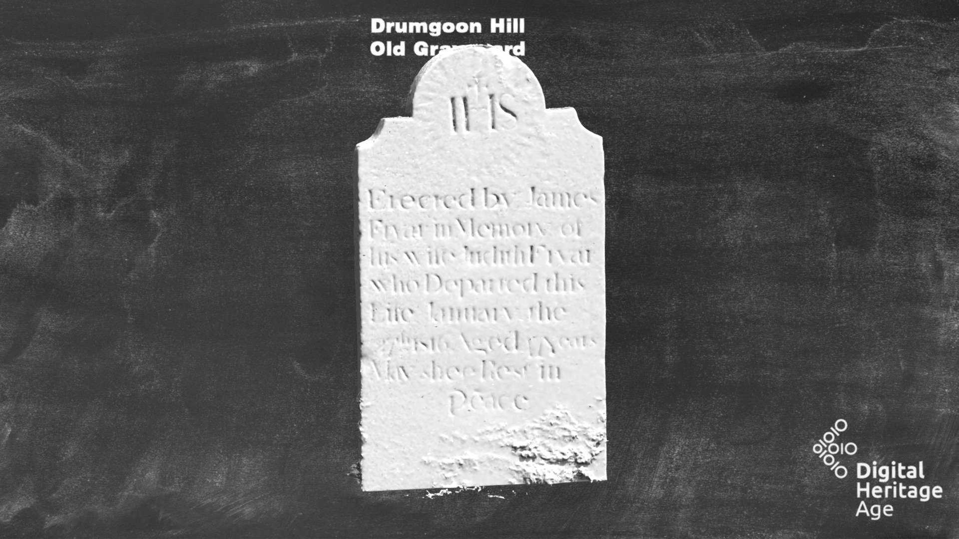 Droomgoon Hill Old Graveyard - Headstone 122