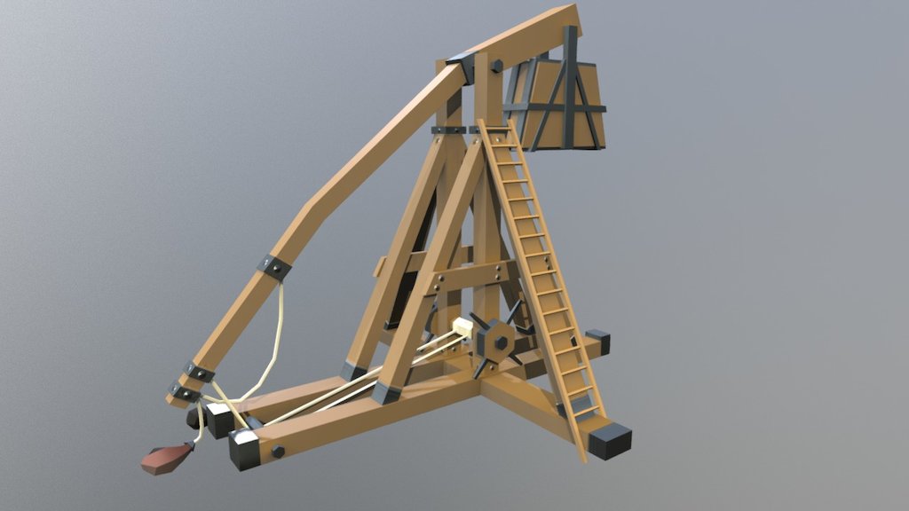 Trebuchet - Siege Equipment Assets