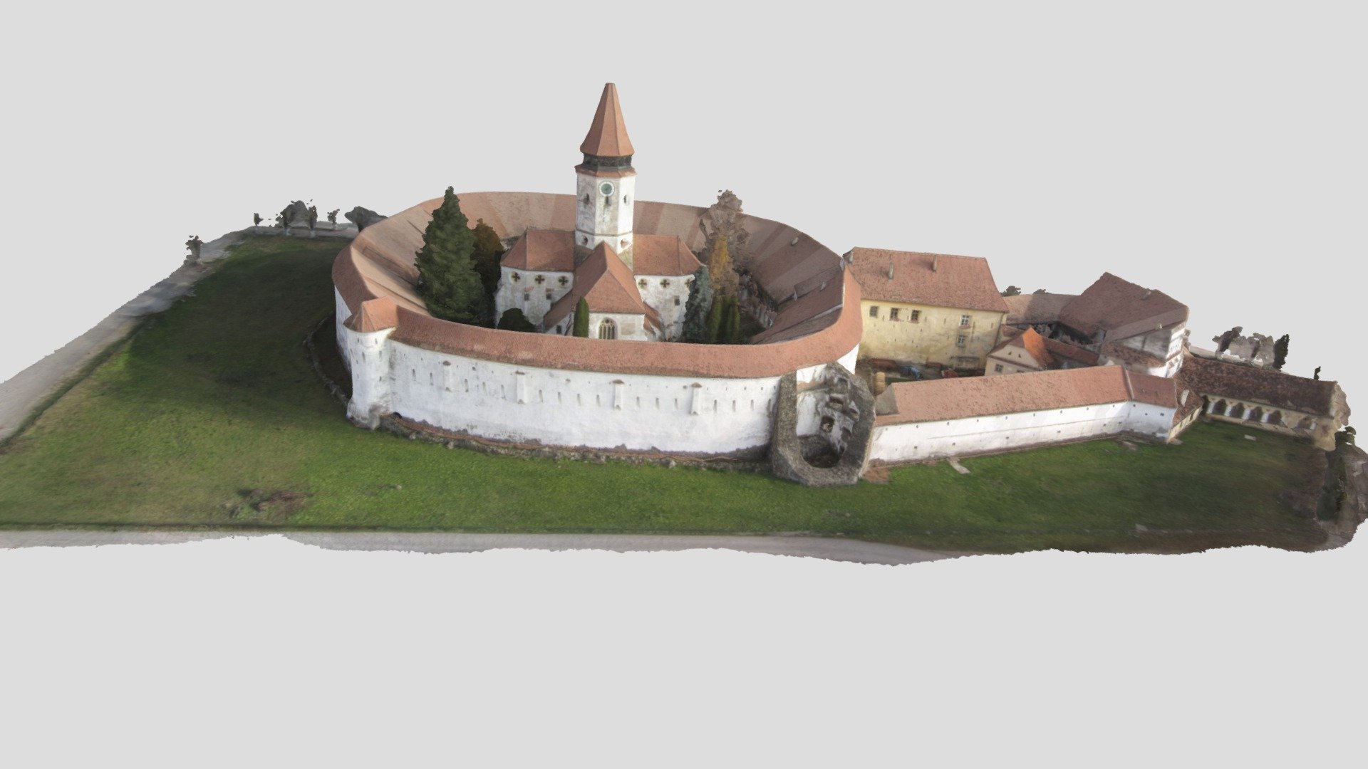 Prejmer fortified church in Transylvania- by FAE