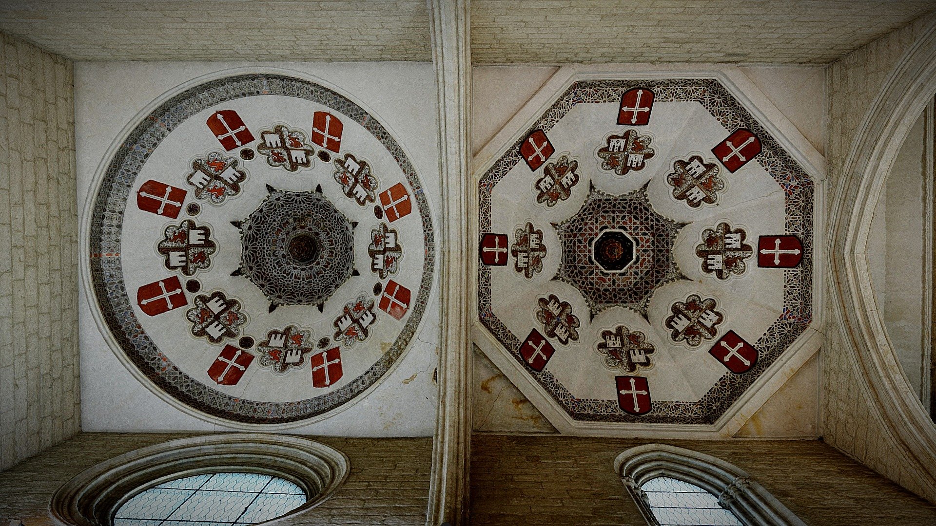 Mudejar vaults (high poly), Valladolid Cathedral