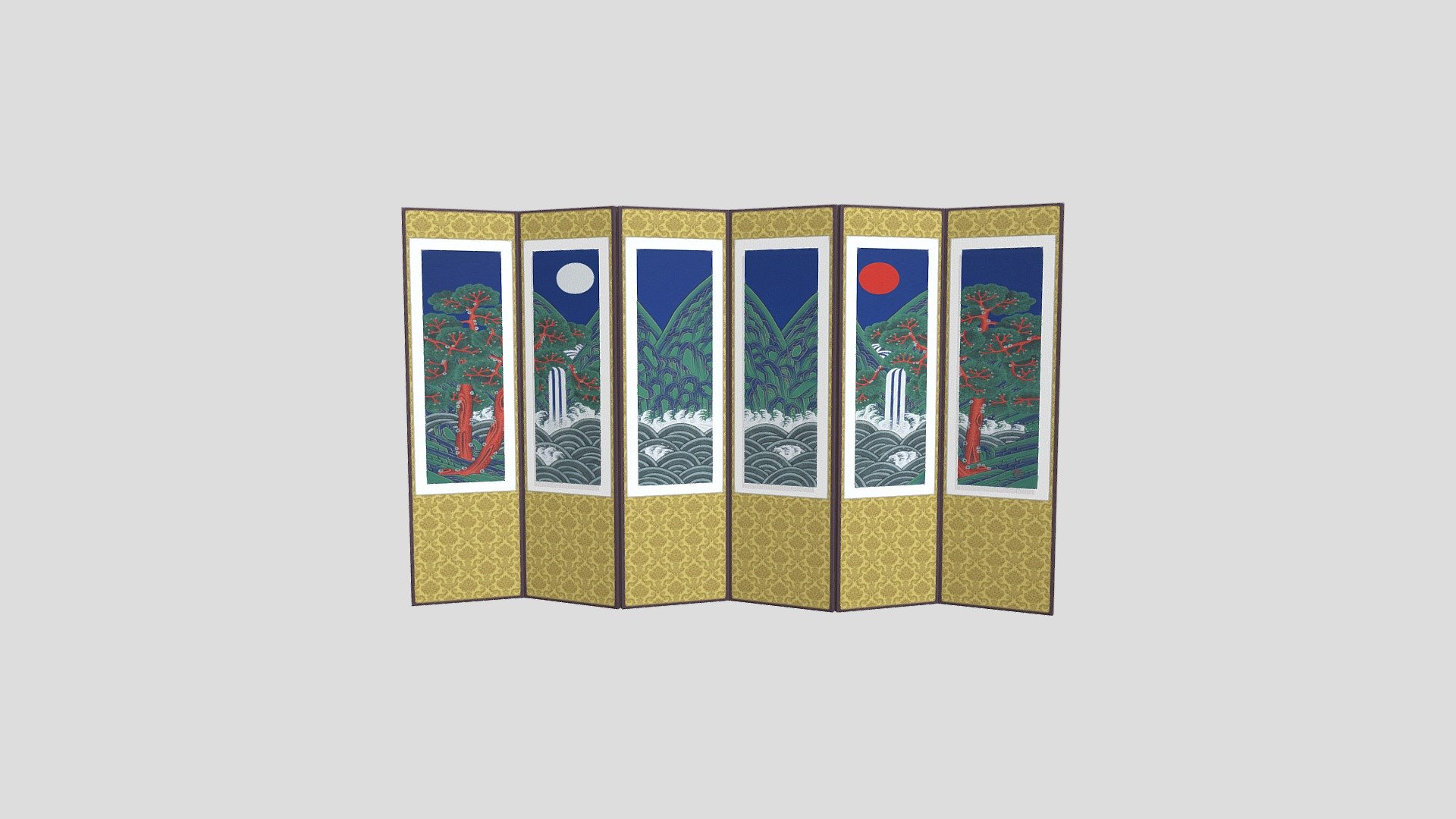 KCDF-병풍(Folding Screen_03)