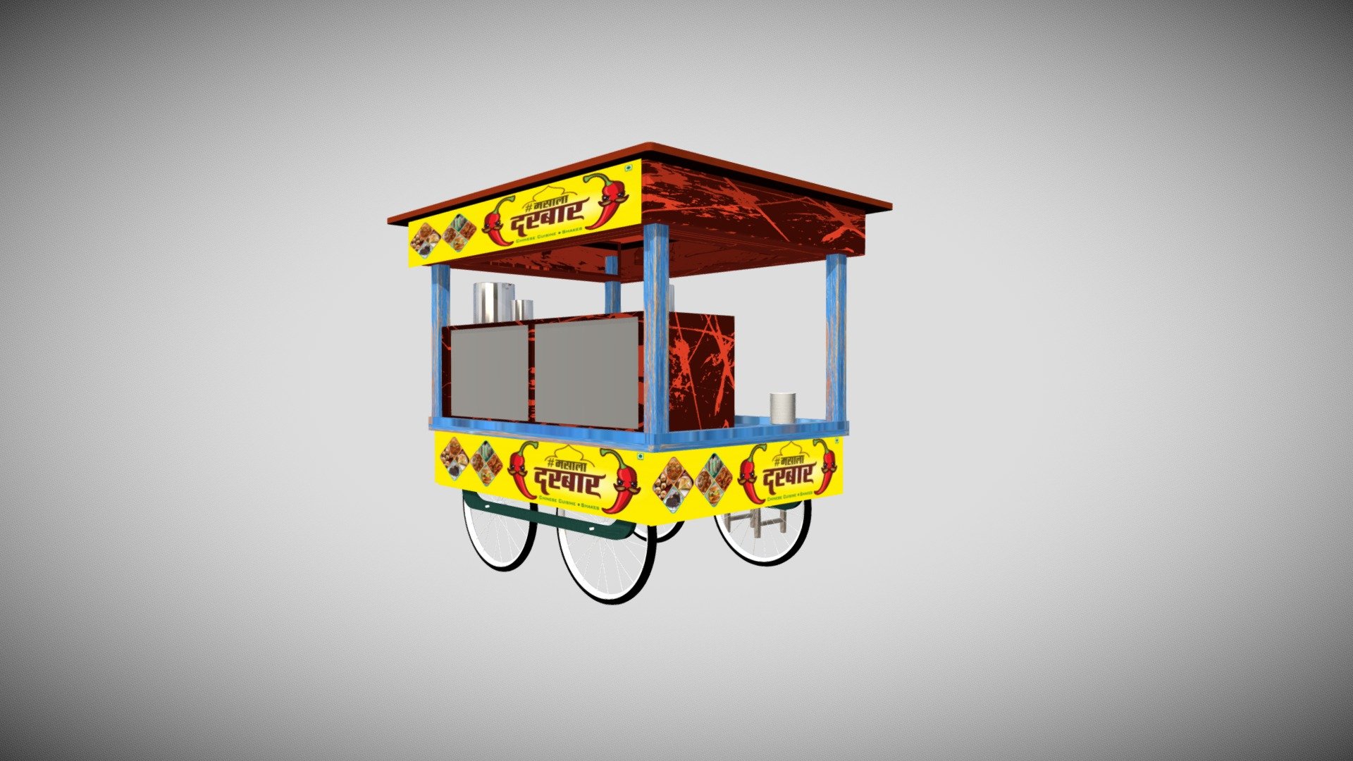 Thela street food stall