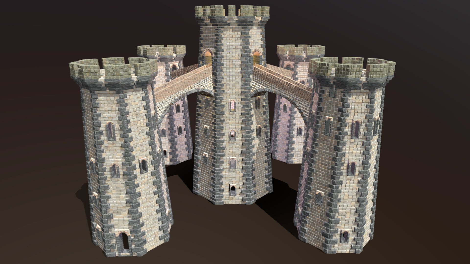 Fantasy Medieval Tower Constellation