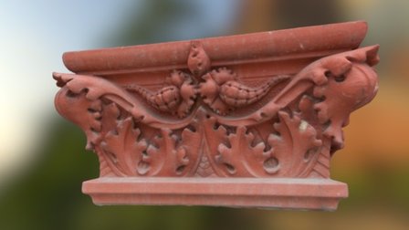 2nd version of 19th century terracotta capital