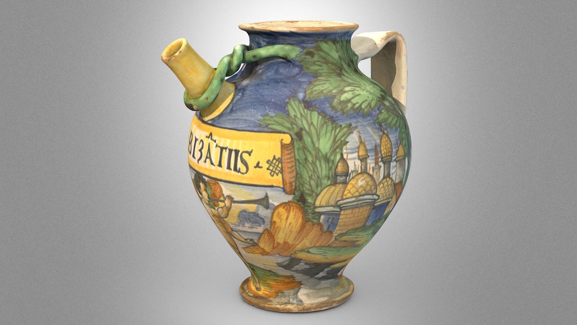 Apothecary vessel for Byzantine syrup