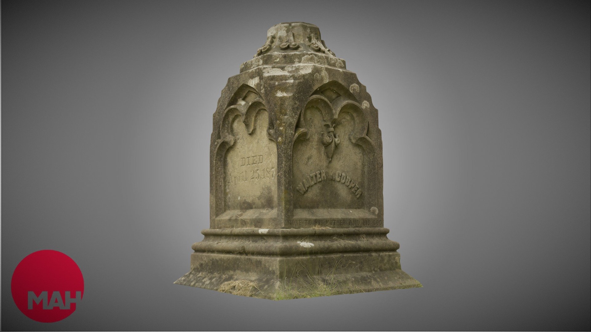 Walter Cooper Grave Marker