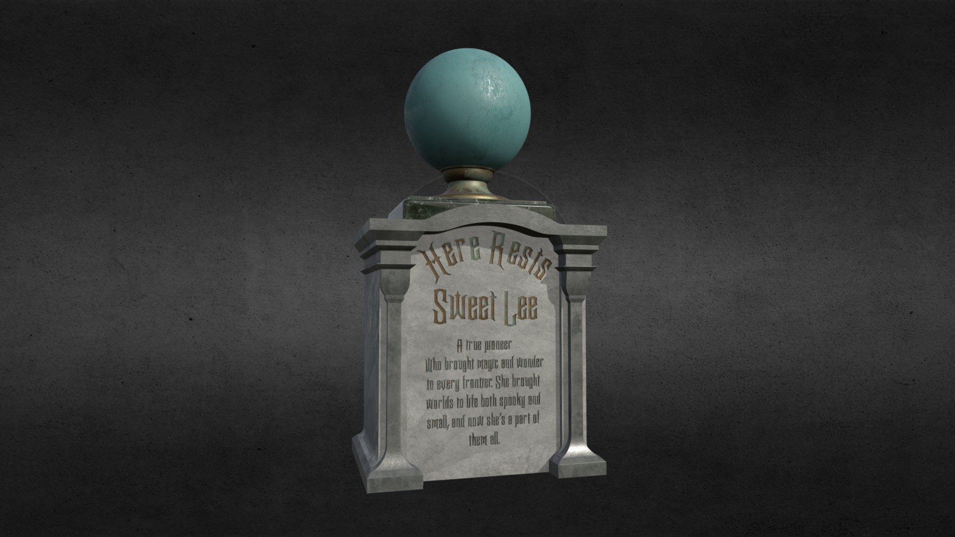 Haunted Mansion Project: Leota's Tombstone