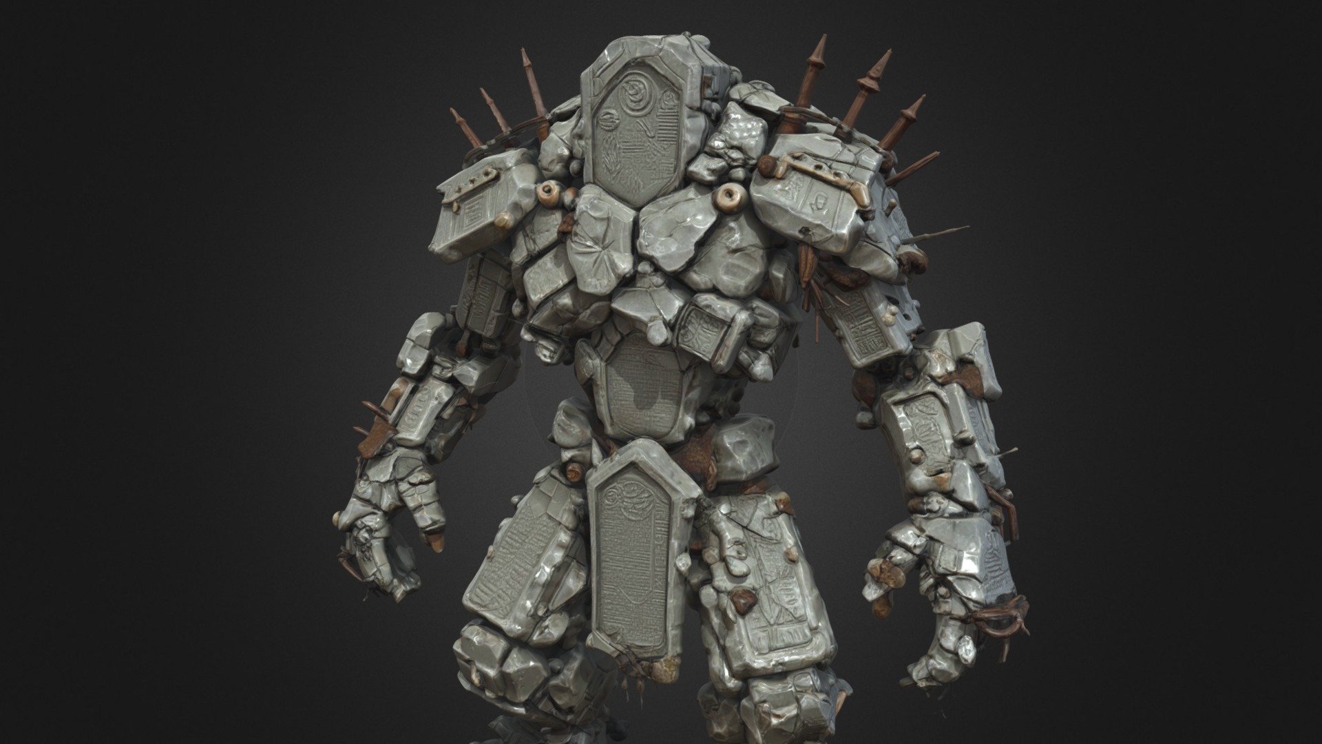 Gravestone Golem - Cemetery Guardian
