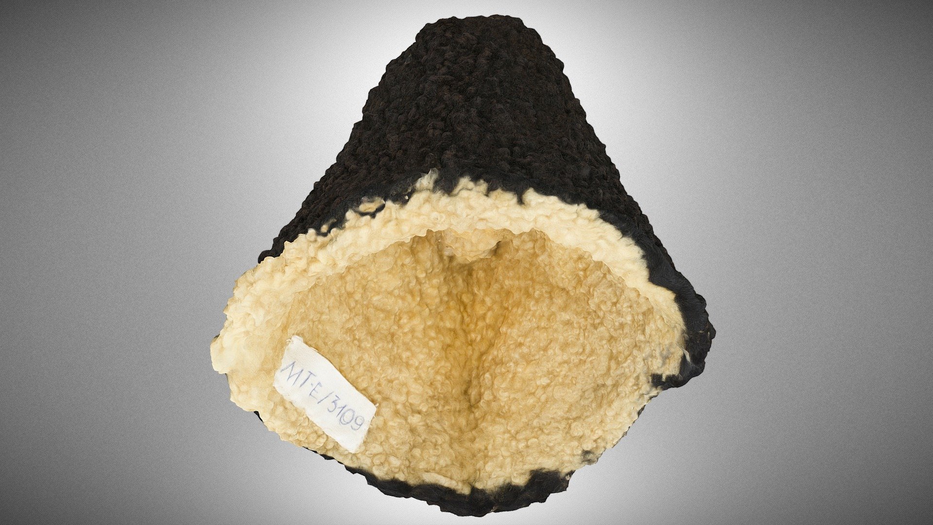 Sheepskin cap