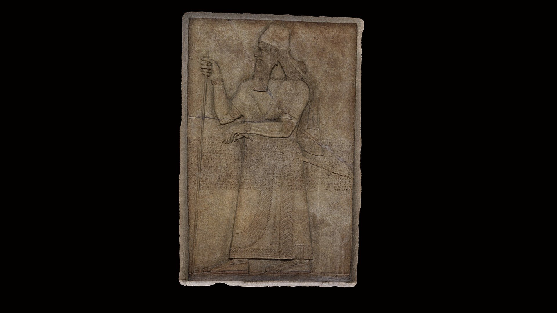 North West Palace, Room S (head of room) Panel 3