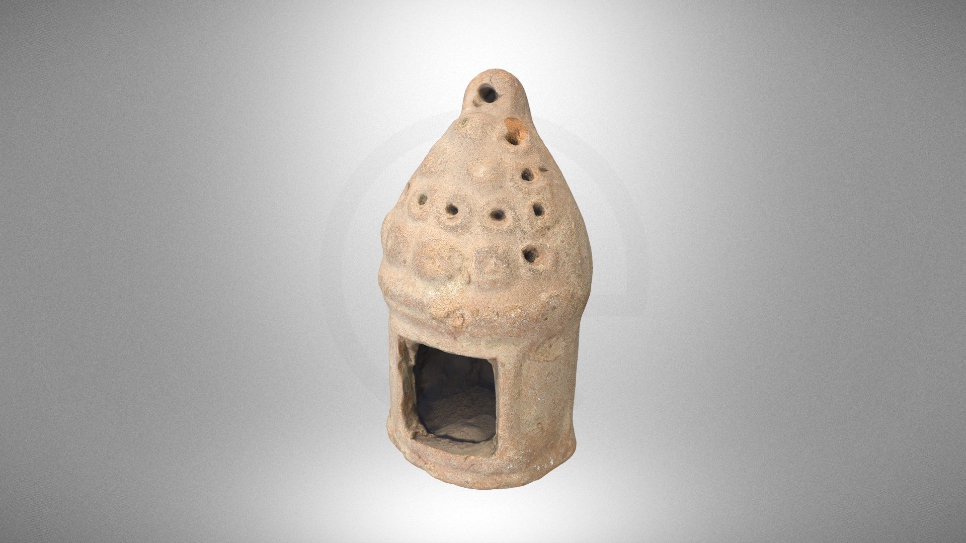 Lantern in the form of a temple