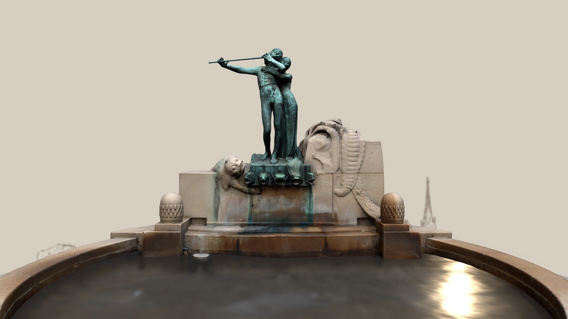 Mozartbrunnen