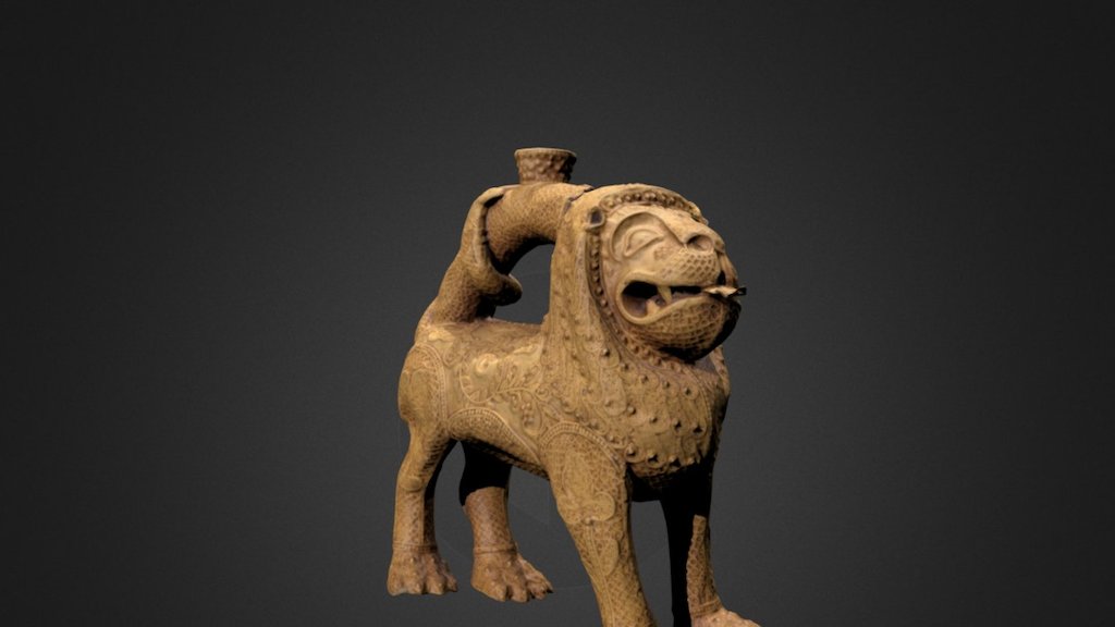 Lion Statuette, c. 1200